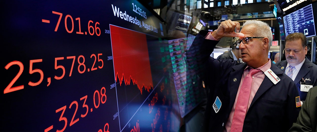 Dow plummets 800, one of the largest daily point drops on record, as recession fears hit fever pitch