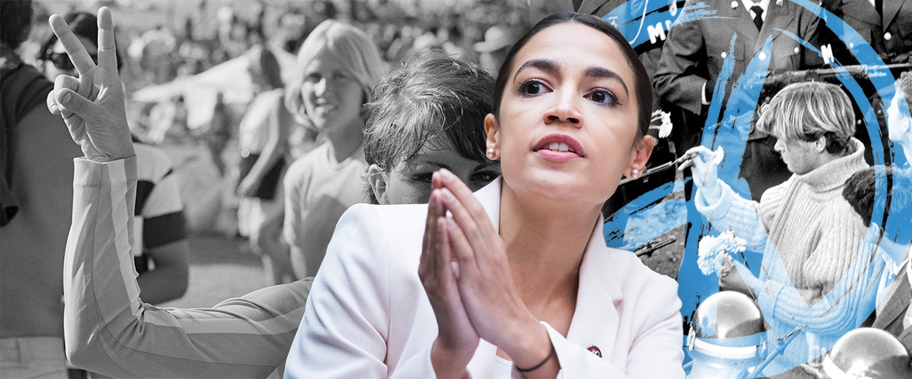 AOC bashes boomers, suggests 'informed' millennials first to ever protest government