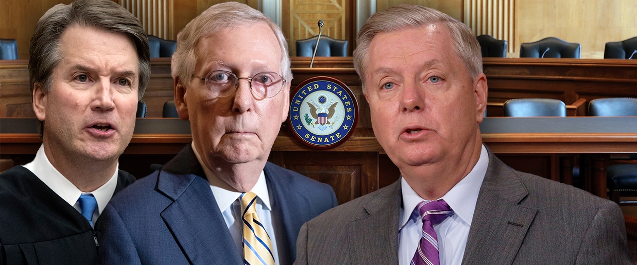 Kavanaugh attacks see top Republicans lash out; McConnell claims 'this is not normal'