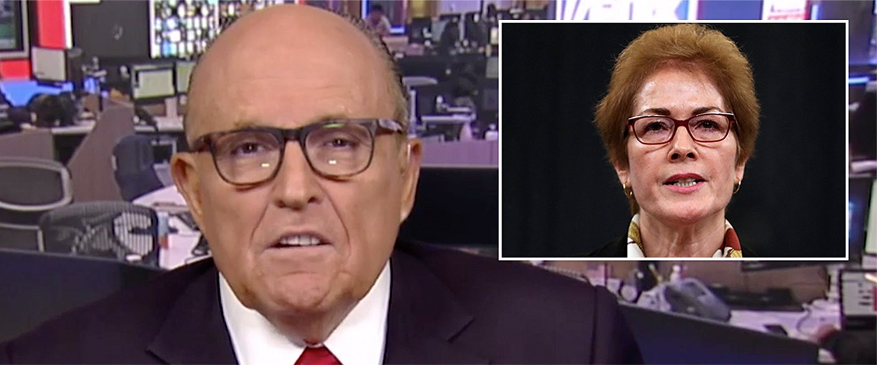 SEE IT: Giuliani says he forced out former Ukraine ambassador because she was 'corrupt'