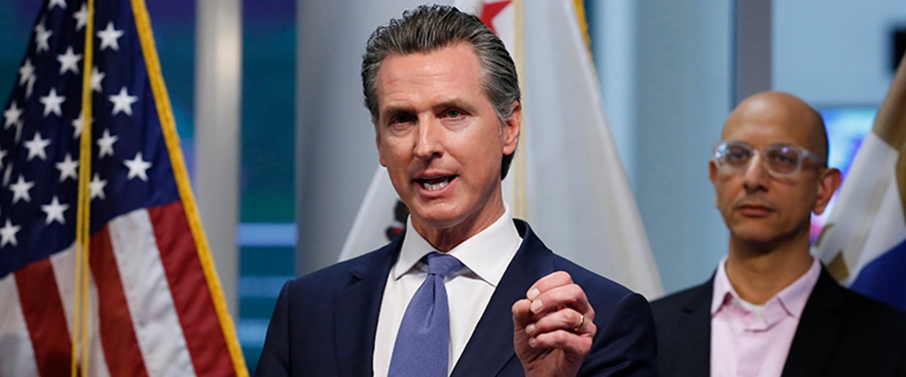 Newsom projects more than half of state will be infected with virus, issues stay-at-home order
