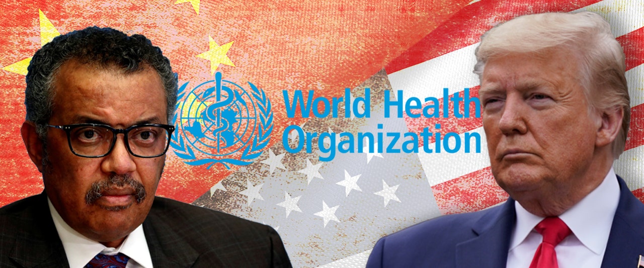 Trump questions global health group’s coziness with China, hints at cutting off funding