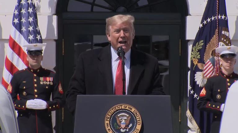 WATCH LIVE: President Trump meets with truckers who keep supply chain going amid coronavirus