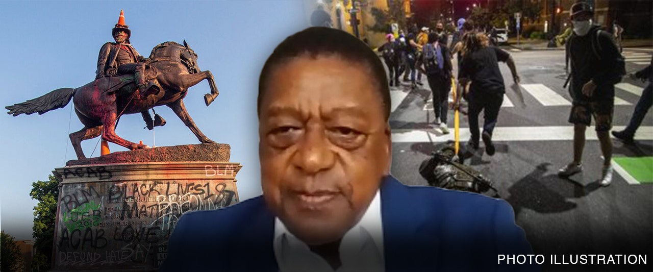 BET founder mocks 'borderline anarchists' tearing down statues, in Fox News interview