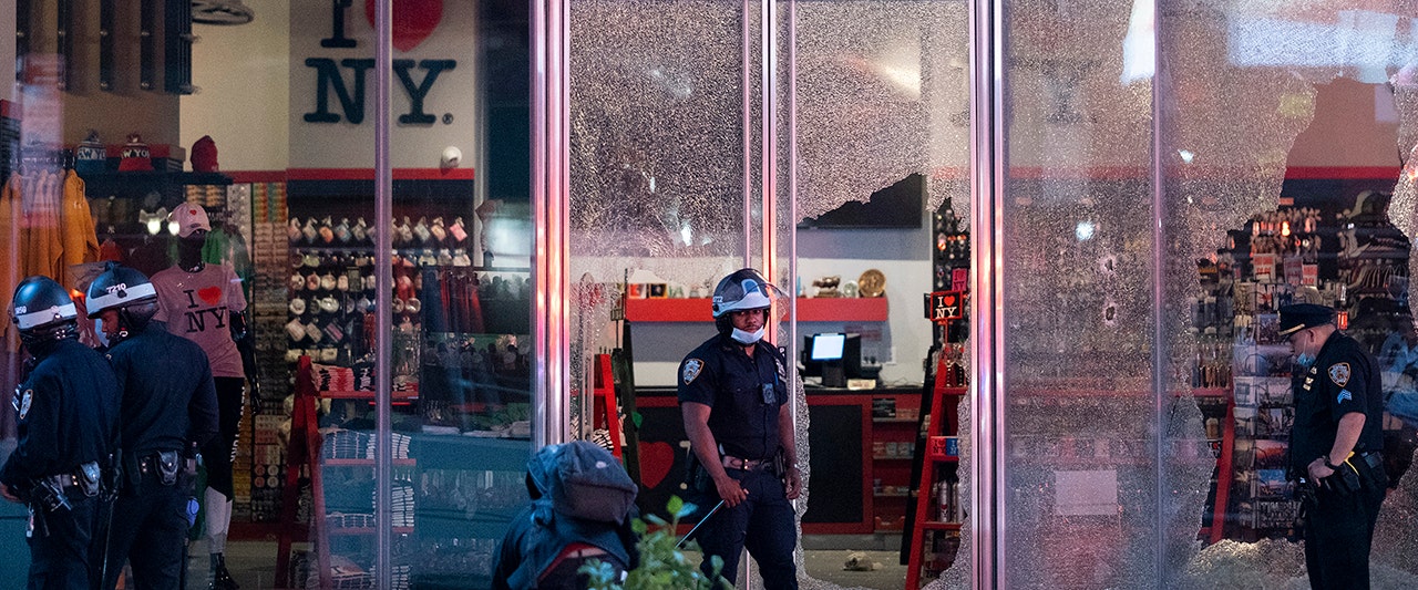 damaged gift shop