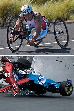 Racing LEGEND injured in crash