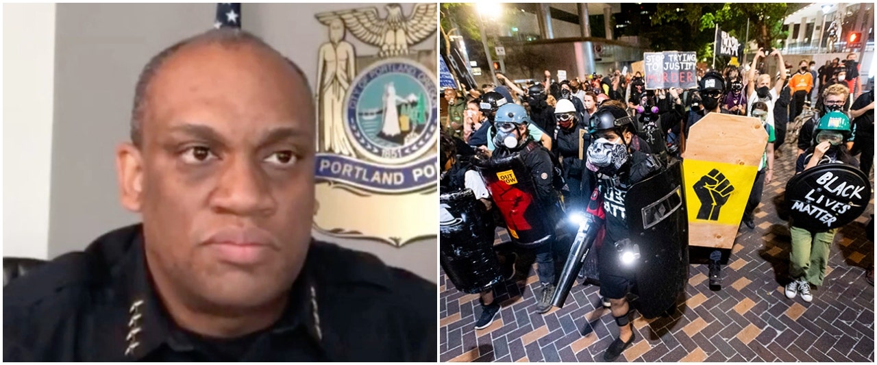Portland police chief slams ‘spectacle’ of nightly riots, says they’re not promoting racial justice