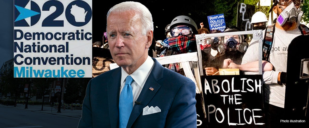 Progressives upset by Joe Biden's remarks on police, as tension over BLM movement shows at DNC