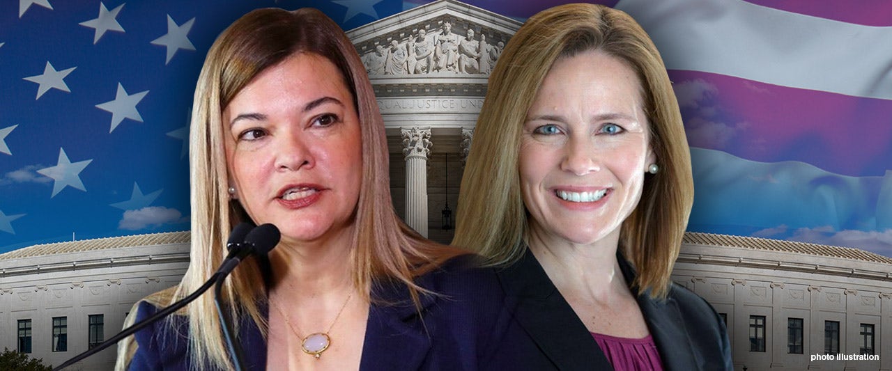 Trump hints at SCOTUS plan, as judges Amy Coney Barrett and Barbara Lagoa reportedly top the list