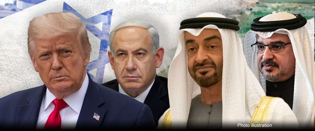 Trump holds White House meetings, as Israeli leader poised to sign peace agreements with Gulf nations