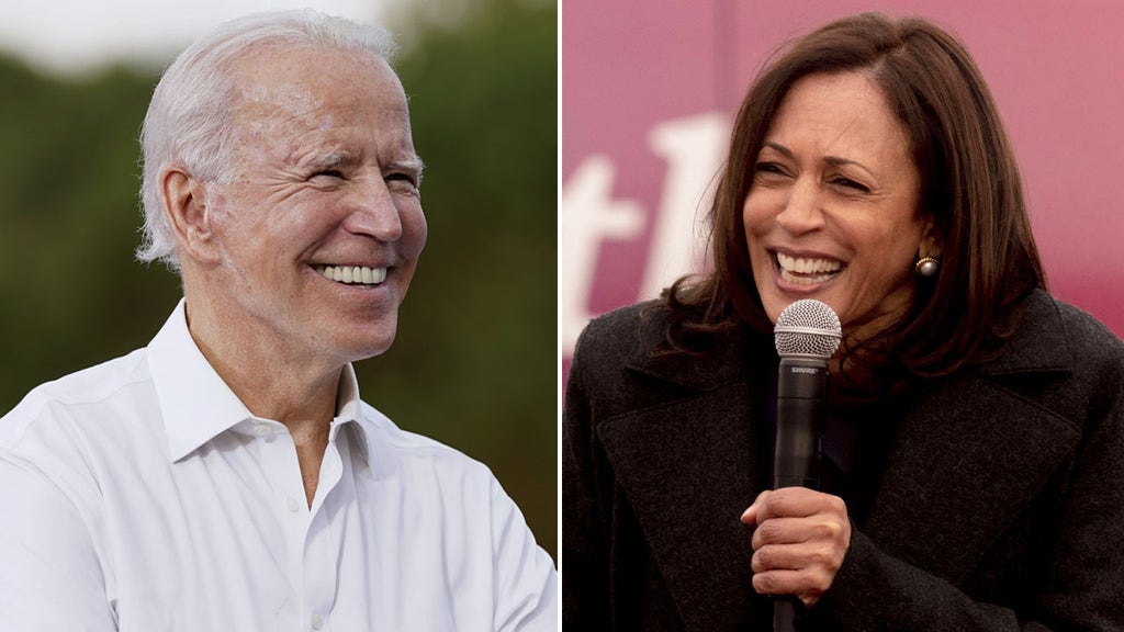 Biden calls himself Harris' running mate during campaign event