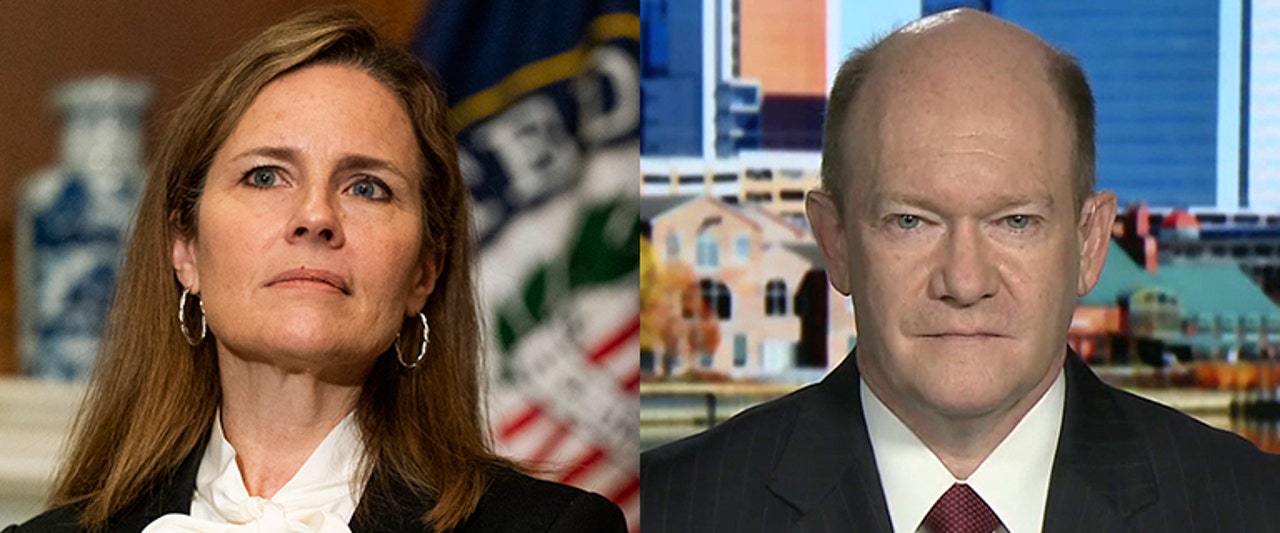 Coons says confirming Amy Coney Barrett 'constitutes court-packing,' Sasse issues response