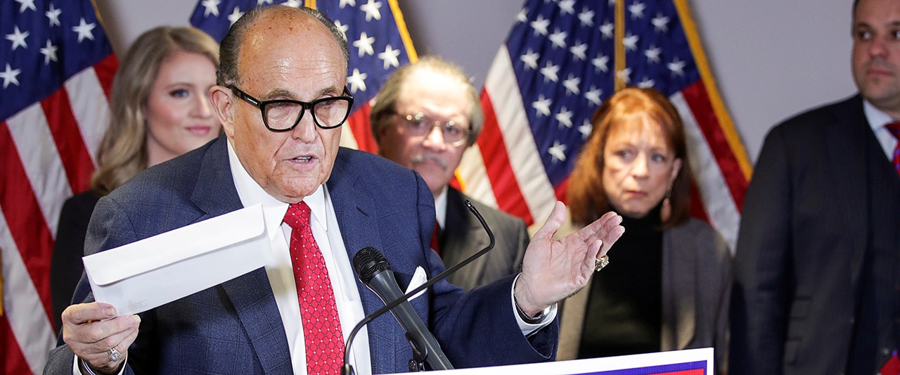WATCH LIVE: Rudy Giuliani details findings of Trump legal team investigations, voter fraud allegations