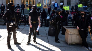 Hundreds of pro-Trump protesters, counterprotesters gather at Ga. Capitol