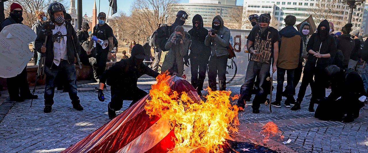 Unrest explodes across West as Biden sworn-in; clashes with police, attack on Dem Party offices