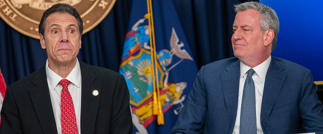 NYC mayor de Blasio backs up Democrat who claims gov. threatened him over COVID death coverup NYC mayor de Blasio backs up Democrat who claims gov. threatened him over COVID death coverup