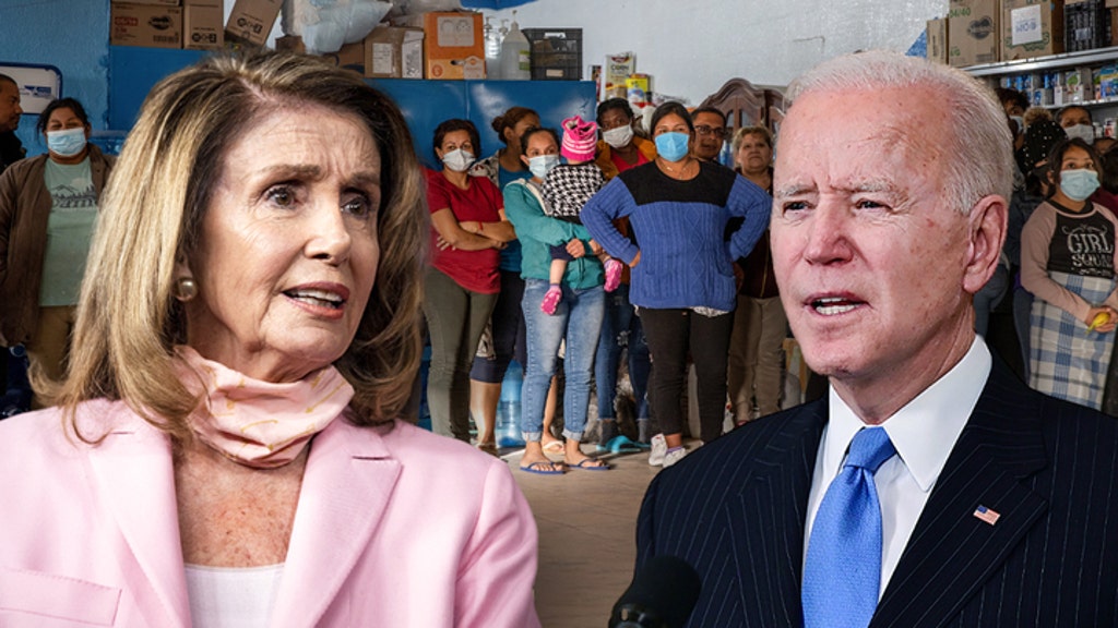 Biden backs Pelosi's support for illegal immigrants, as border crisis worsens