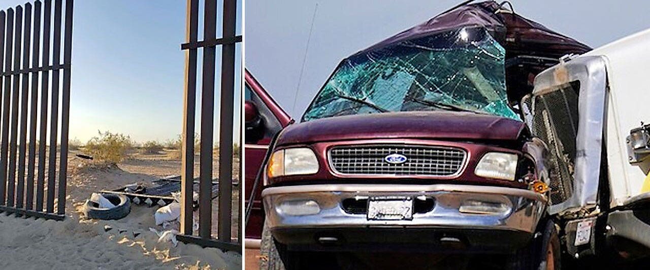 SUV in deadly California crash entered US through gap in border barrier: report