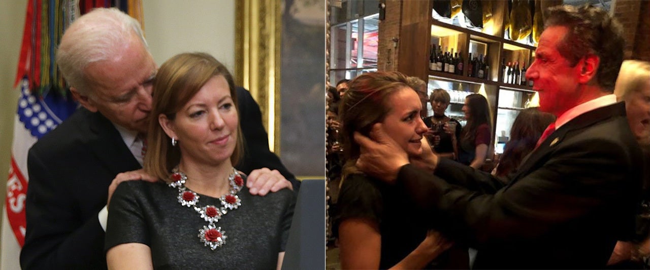 Biden's history of alleged inappropriate touching relevant again as he declines to condemn Cuomo