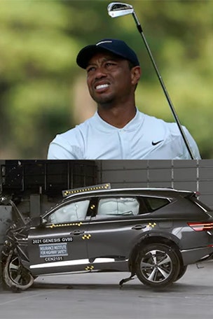 How SAFE was Tiger's car?
