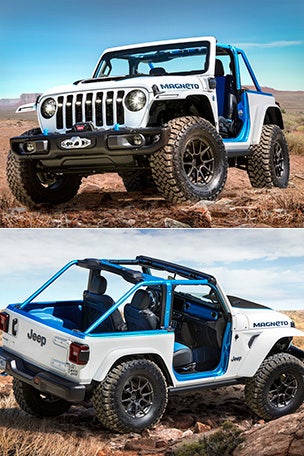Jeep Wrangler goes ELECTRIC