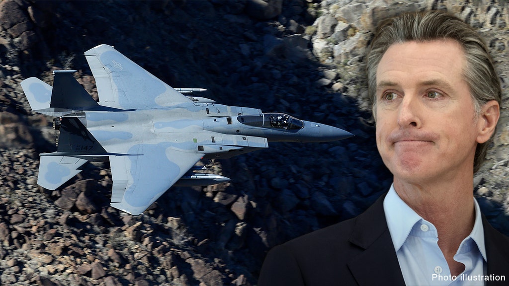 F-15 put on alert fearing Americans would lose it over Newsom lockdowns