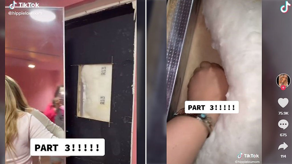 Woman makes bizarre discovery behind mirror after apparent dream about it