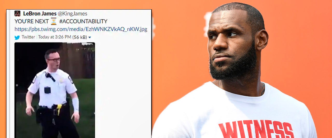 LeBron James raises eyebrows with now-deleted tweet on Ohio shooting