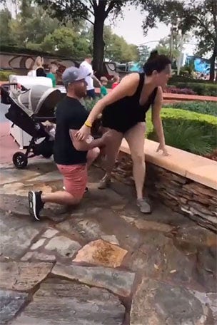 Disney World PRANK shocks woman