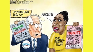 Political cartoon of the day: Cashing in