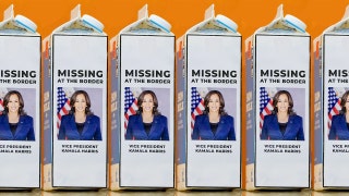 Republicans report Harris 'missing at the border,' put face on milk carton