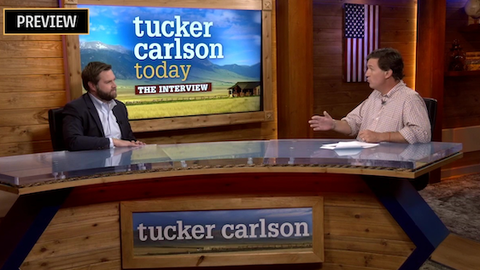 Watch now as author JD Vance joins Tucker for his most personal interview yet!