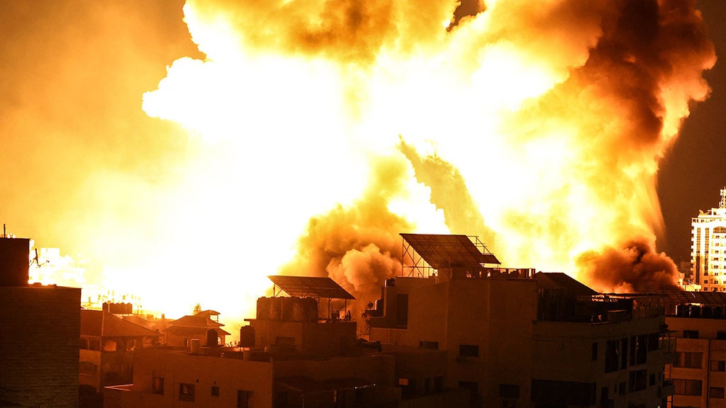Rockets from another country fired amid Israel-Hamas battle