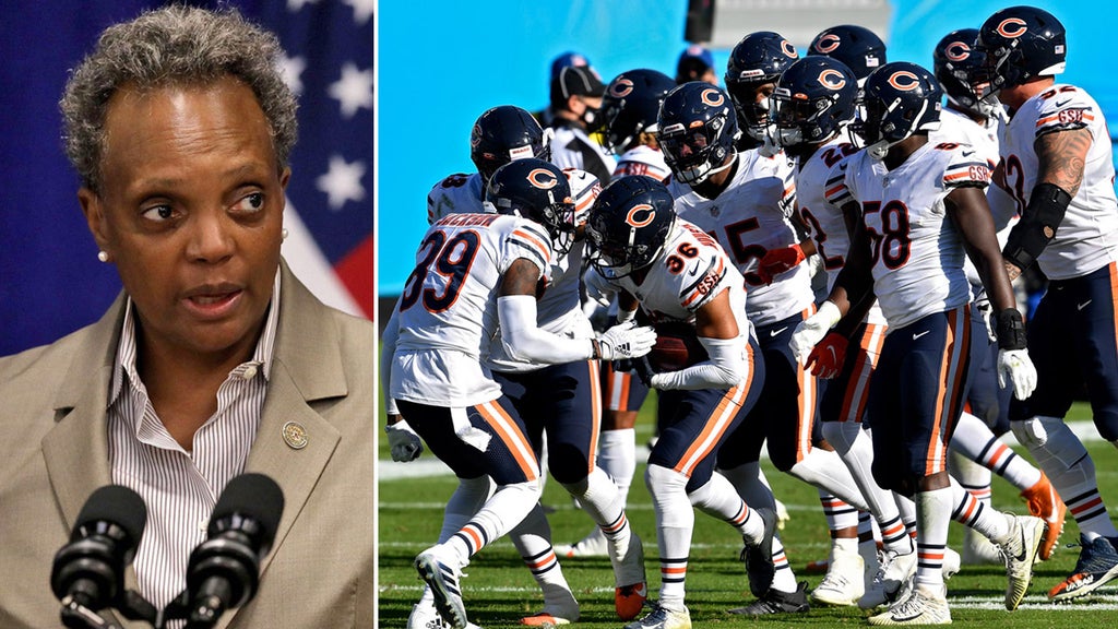 Embattled Chicago mayor plays defense as NFL team considers leaving the city