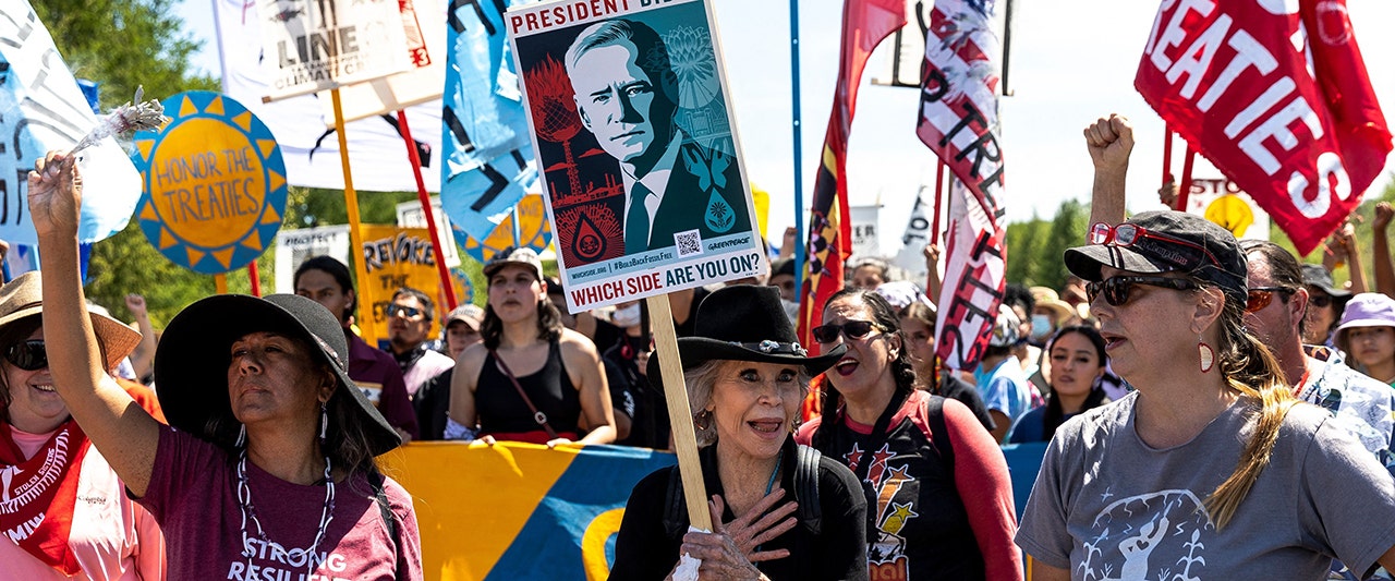 Native American business leaders reject Jane Fonda, far-left vandals' efforts to stop oil pipeline project