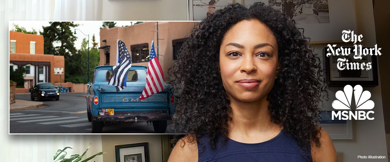 NYT, MSNBC's Mara Gay finds 'dozens of American flags' on trucks 'disturbing'