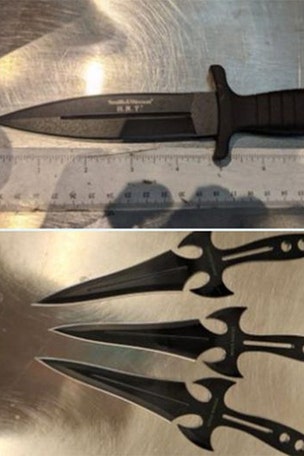 TSA agents find WEAPONS