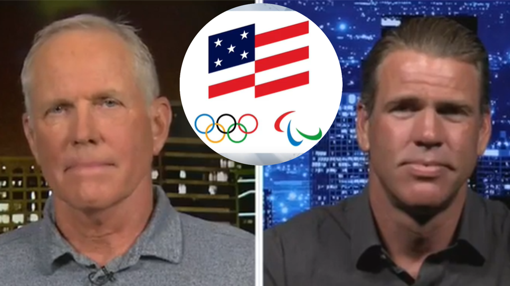 Olympian father and son on ‘Hannity’ rip potential changes to US flag logo