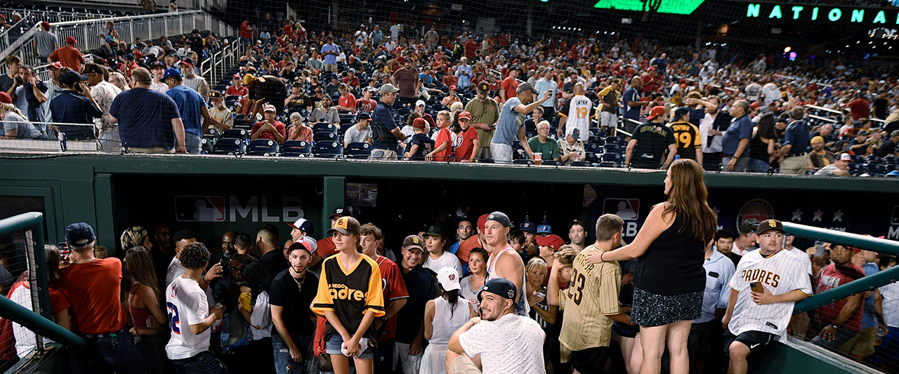 Gunfire outside MLB game in DC sends fans, players running for their lives; 3 wounded