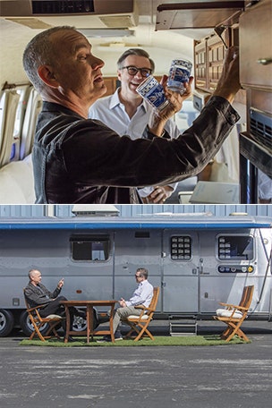 Tom Hanks selling his MOVIE trailer