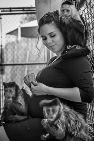 Mom-to-be's 'WILD' photo shoot