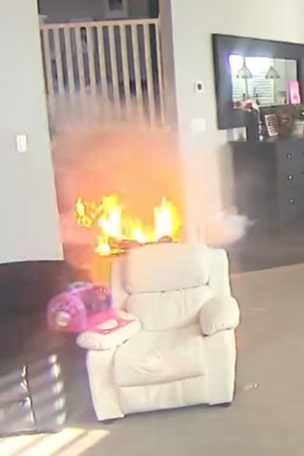 SEE IT: Hoverboard EXPLODES