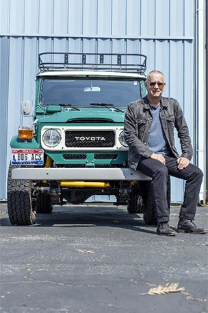 Tom Hanks selling his classic SUV