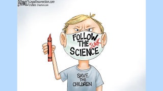 Political cartoon of the day: Follow the science