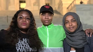 Cori Bush spends night protesting outside US Capitol, gets support from Squad allies Omar, Pressley