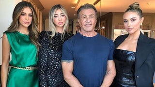 Sylvester Stallone jokes he wishes daughters 'would stop growing so tall'