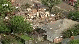 Massive house explosion turns neighborhood into apocalyptic ruin