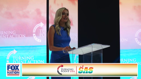 Tune in now as former White House press secretary Kayleigh McEnany takes the stage at TPUSA 2021!