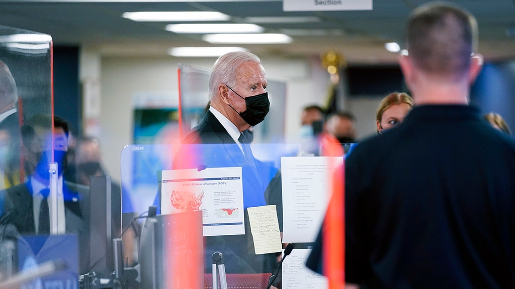 Biden walks away after one question he doesn't want to answer at FEMA