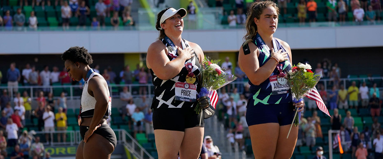 Controversial Olympian who protested national anthem says she's 'earned' right to wear US colors